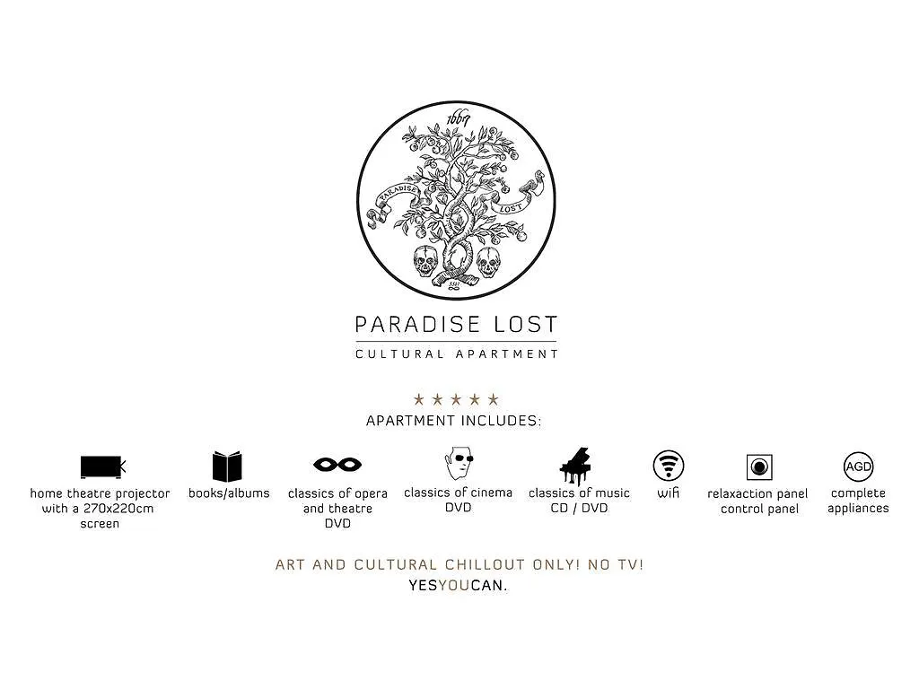 Apartment Paradise Lost Hotel Gdansk Poland